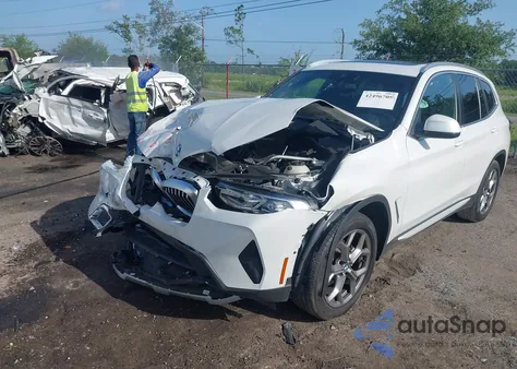 2024 BMW X3 Sdrive30I z USA, uszkodzony, nr VIN 5UX43DP0XR9V06318